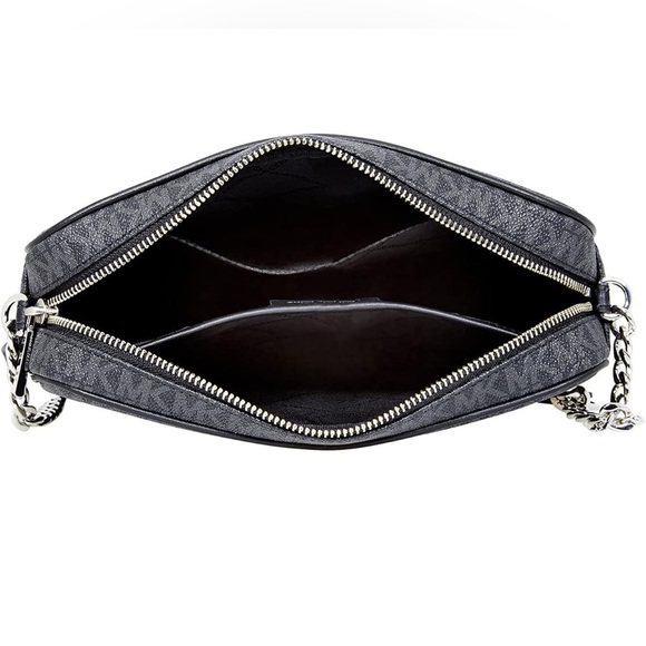 Michael Kors Jet Set Large East‎ West Black Crossbody Bag BNWT - Picture 2 of 6